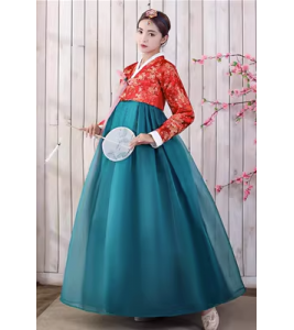 朝鲜服族女韩国礼服韩服延吉公主网红拍照宫廷礼服日常演出服超仙