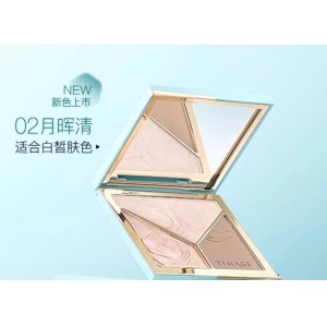 彩棠TIMAGE高光修容盘三色一体哑光提亮立体侧影新色